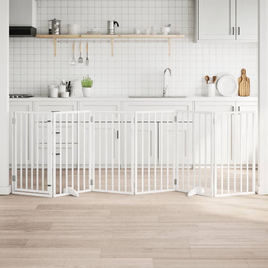 VidaXL Puerta Madera Plegable para Perros thumbnail