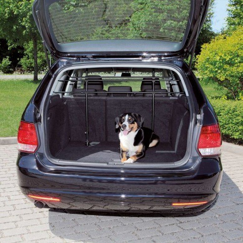 Protector divisor de coche para perros color Negro, , large image number null