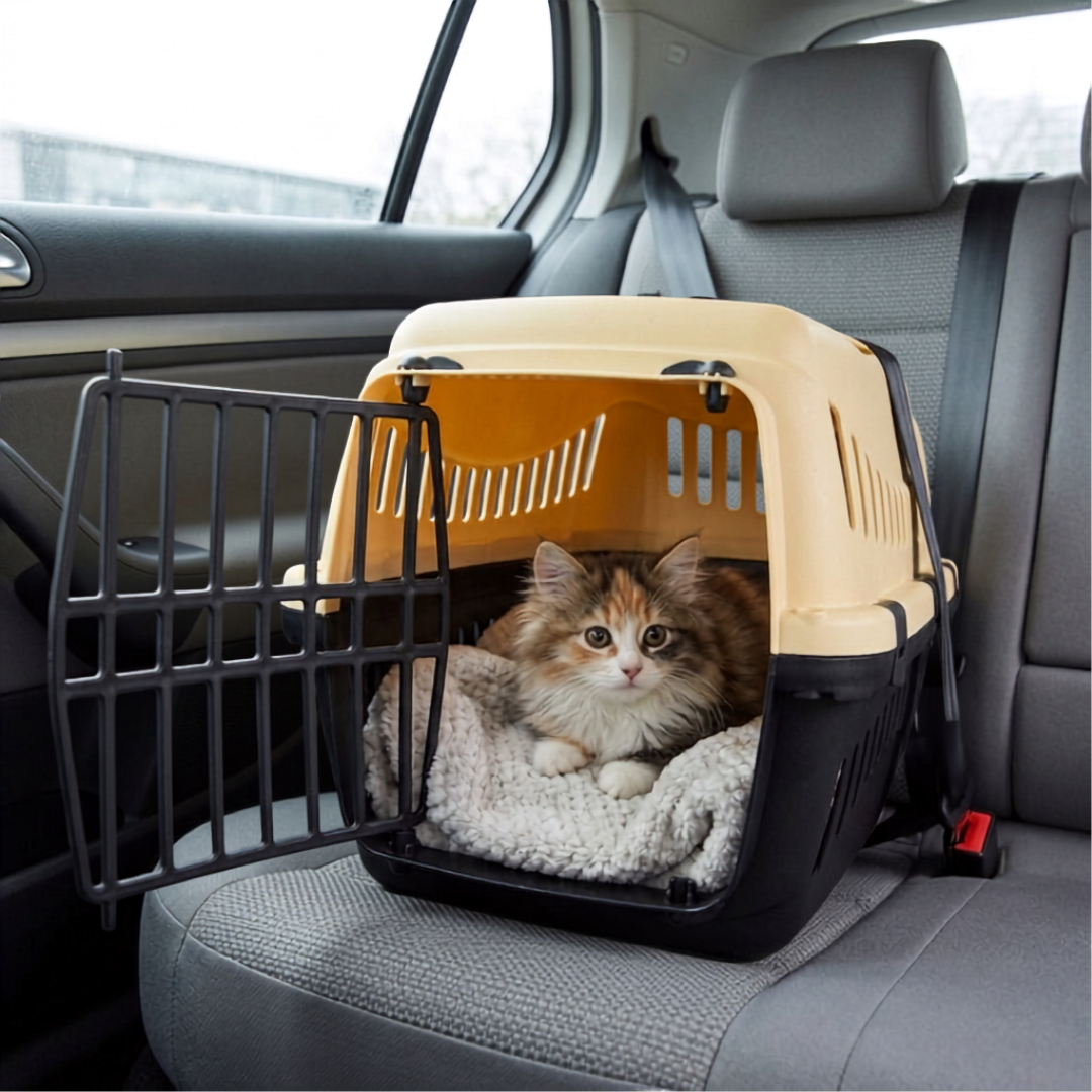 TK-Pet Senda Gipsy Transportín Amarillo para perros y gatos