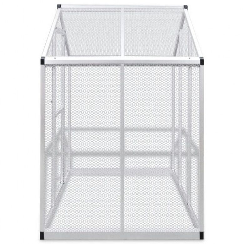 Pajarera de gran tamaño para pájaros de aluminio thumbnail