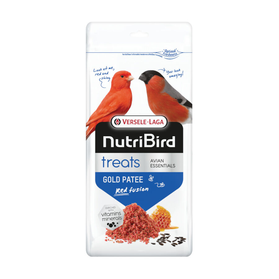 NutriBird Snack Gold Patee Red Fusion para pájaros