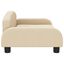 vidaXL Cama para perros de cuero sintético crema 50x40x30 cm, , large indicador imagen numero 8
