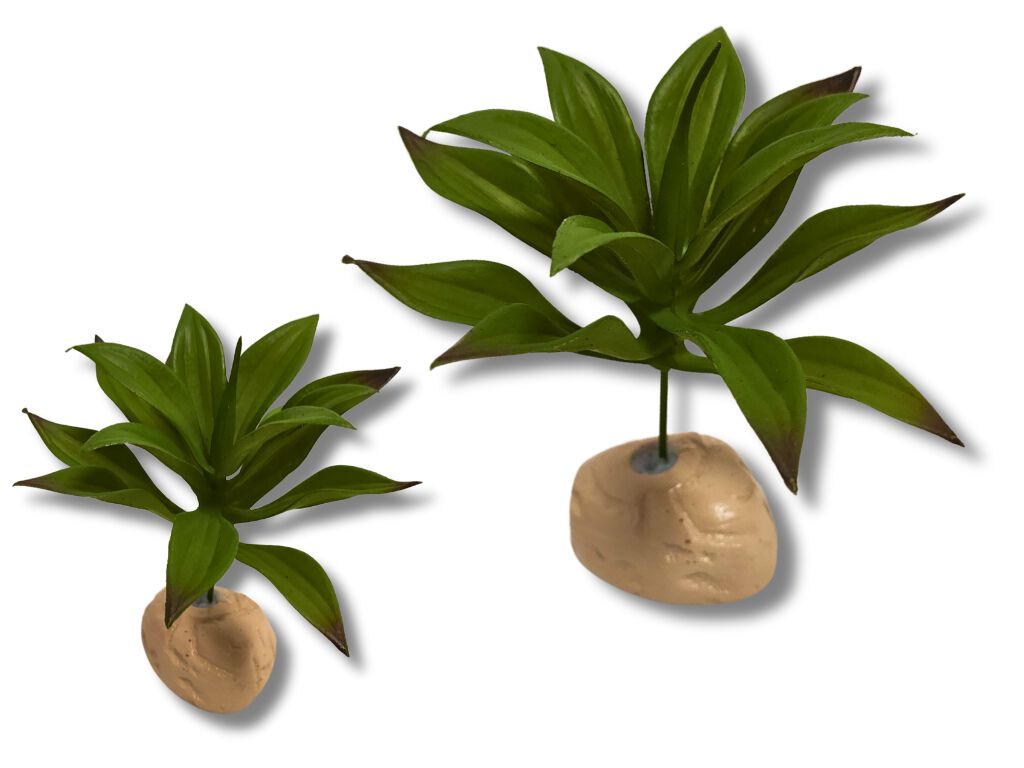 Reptilhábitat Planta Lilium De Decoración Para Terrarios