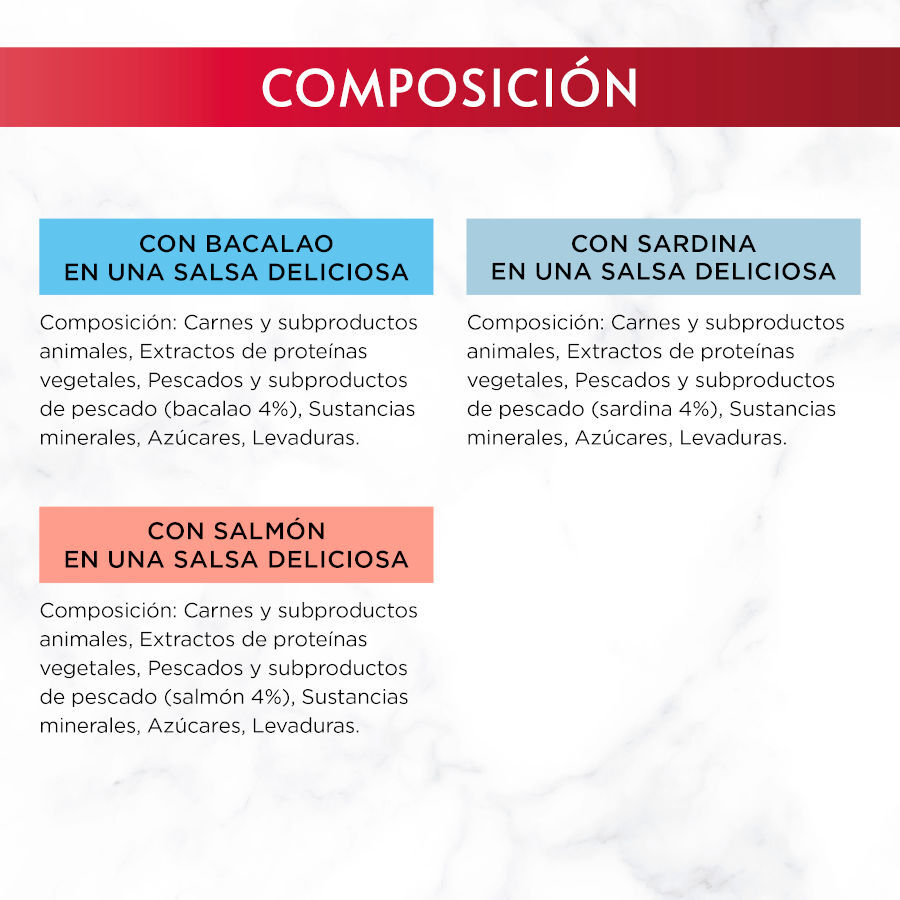 Gourmet Mon Petit Selección Pescados en salsa sobre para gatos thumbnail