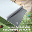 PawHut Gallinero para Exterior Plata, , large indicador imagen numero 10