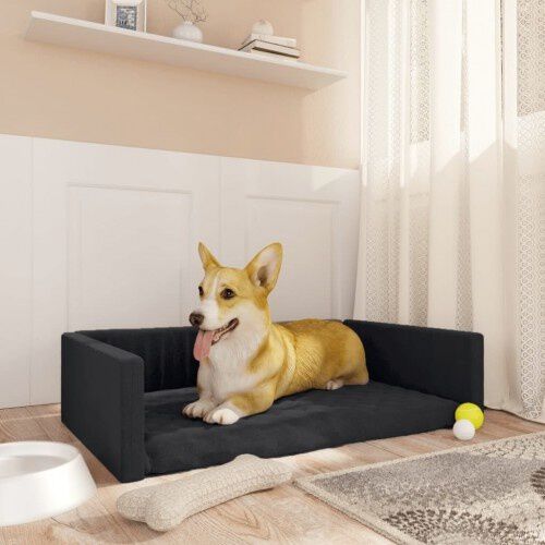Vidaxl cama de maletero negro para perros, , large Imagen numero 5