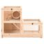 vidaXL Jaula para hámster madera maciza abeto 81x40x60 cm, , large indicador imagen numero 4