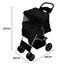 Cochecito para Mascotas con Cubierta de Lluvia - Negro, , large indicador imagen numero 4