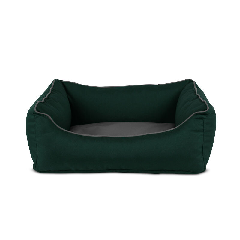 Gauty Cama para Perros y Gatos  Tela Impermeable - Verde y gris, , large Imagen numero 1