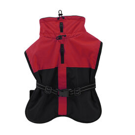 Outech Abrigo Impermeable Rojo para perros