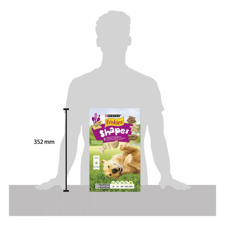 Friskies Galletas Shapes para perros thumbnail