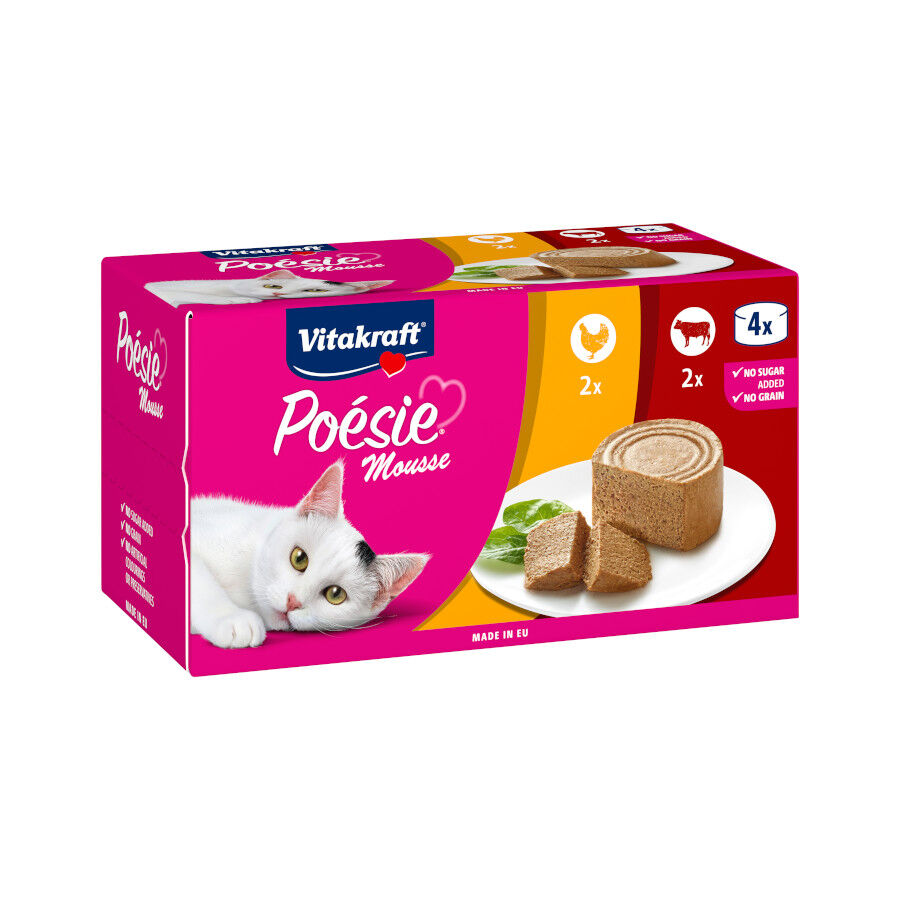 Vitakraft Poésie Mousse Pollo y Ternera lata para gatos thumbnail