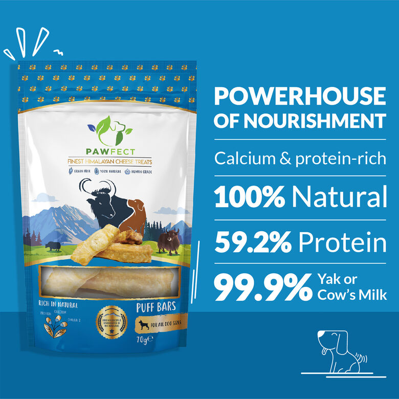 Pawfect Barras infladas de queso del Himalaya thumbnail