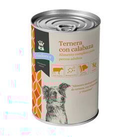 Criadores Adulto Ternera y Calabaza lata para perros