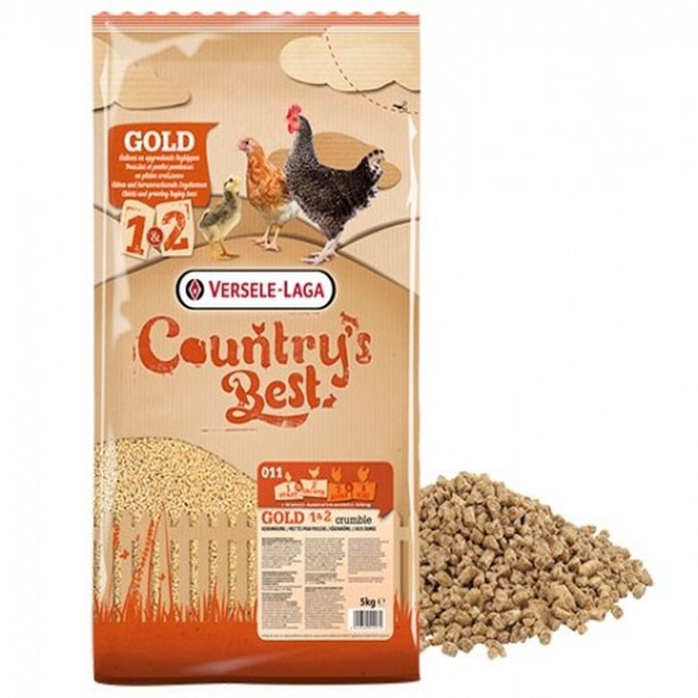 Versele laga gold 1&amp;2 pienso en migaja natural para pollitos