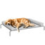 PawHut Cama Elevada Perros Gris Claro, , large indicador imagen numero 1