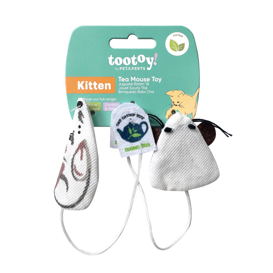 Tootoy! Ratón de Tela con Catnip para gatitos thumbnail