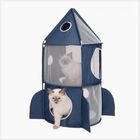 Refugio plegable Catit Vesper Rocket para gatos color Azul, , large image number null