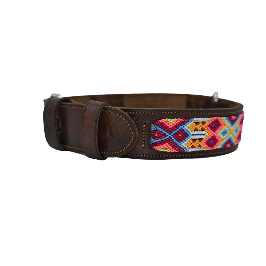 LOYAL COLLAR DE PIEL ARTESANAL TALLA L PARA PERROS, , large Imagen numero 1