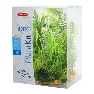 Zolux Idro Plantas N°3 Kit de decoración para acuarios