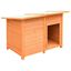Caseta de madera para perros color Marrón, , large indicador imagen numero 5