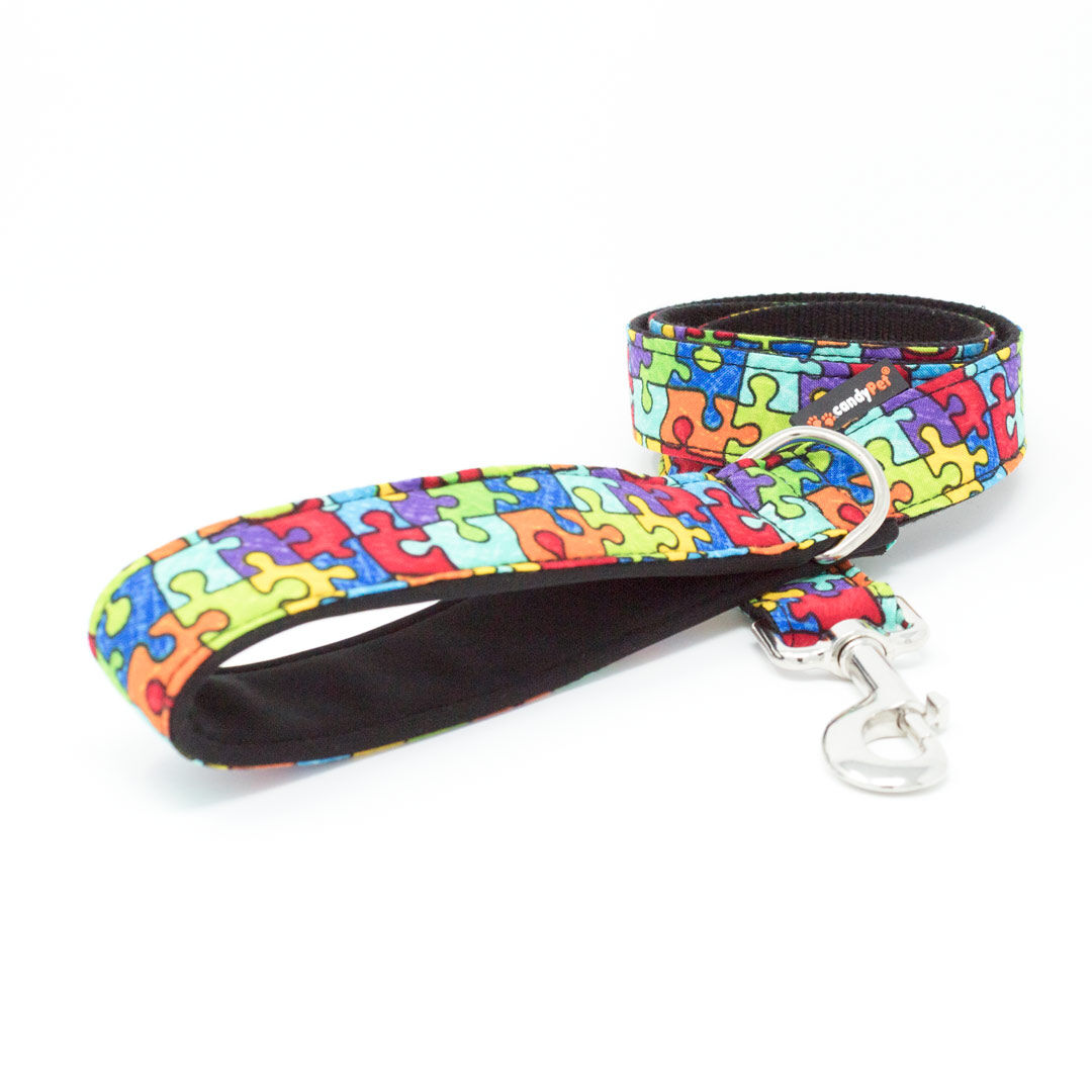 candyPet&reg; Correa para Perros - 120 cm con Asa acolchada - Modelo Multicolor, , large Imagen numero 1