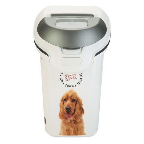 Almacenador de comida para perros color Blanco, , large Imagen numero 3