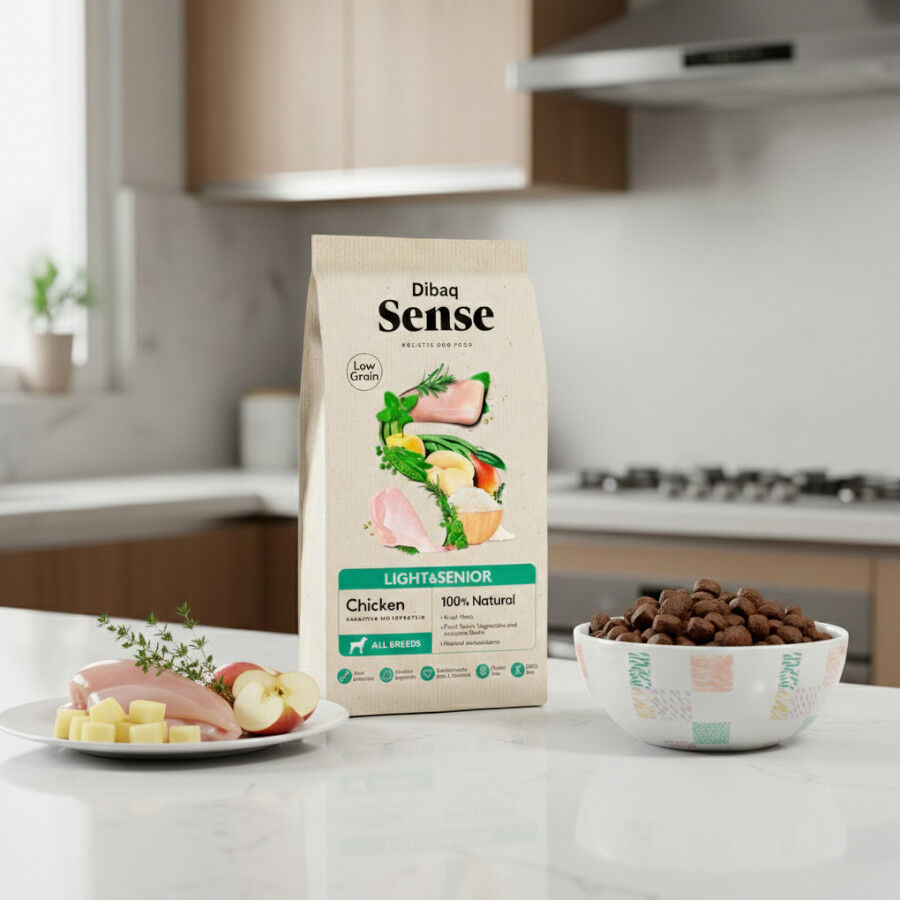 12 kg Dibaq Sense Low Grain Light & Senior Pollo Pienso para perros, , large Imagen numero 4