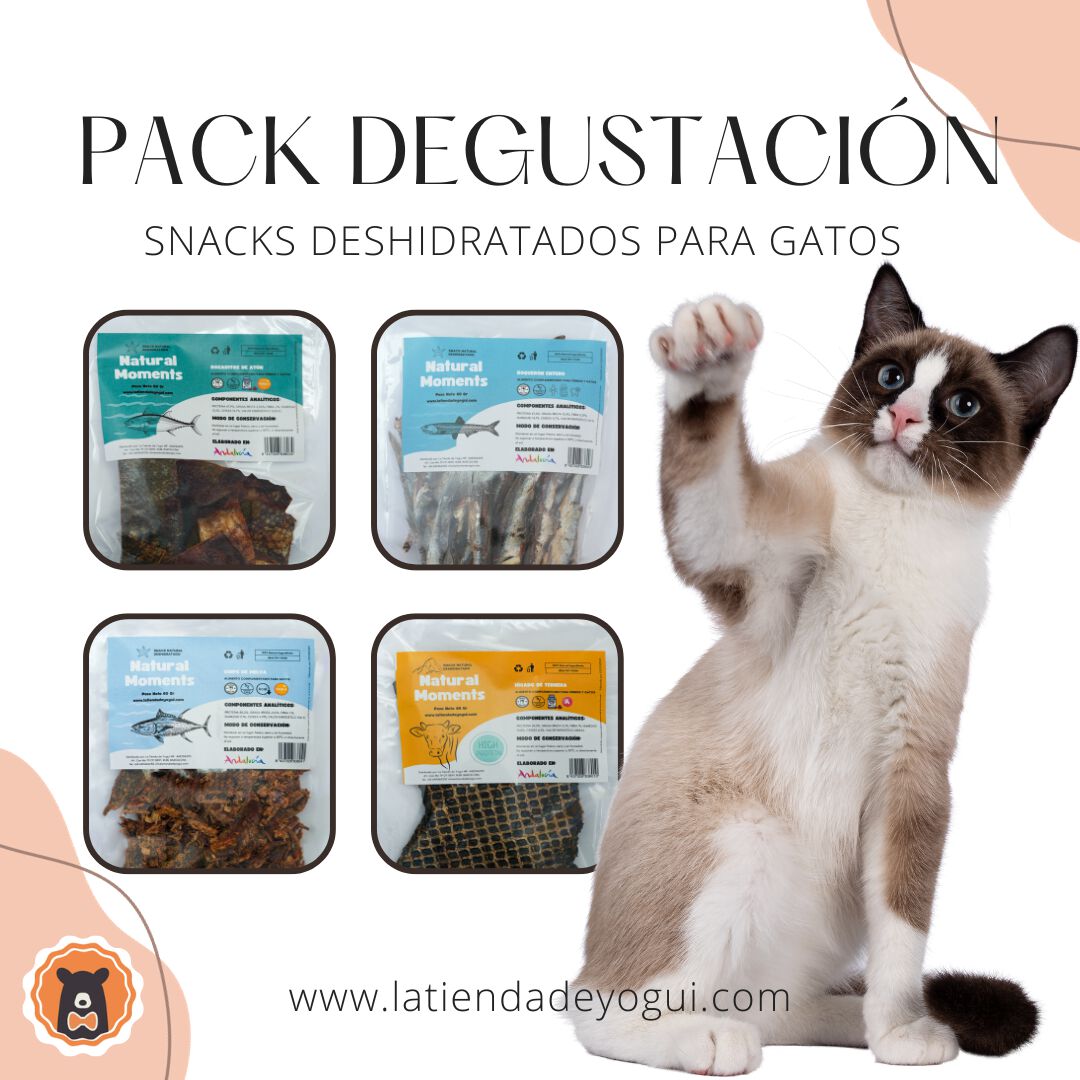 Pack degustaci&oacute;n snacks deshidratados para gatos, , large Imagen numero 2