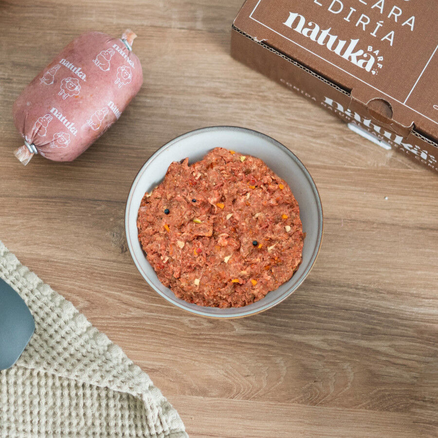 Comida para perros. Men&uacute; barf de conejo y cordero 7,5kg, , large Imagen numero 3