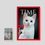 Pet Story Retrato Personalizado de Mascota Póster Portada de la revista Time, , large indicador imagen numero 2