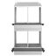 vidaXL Nido para gallinas con 4 compartimentos plateado galvanizado, , large indicador imagen numero 19