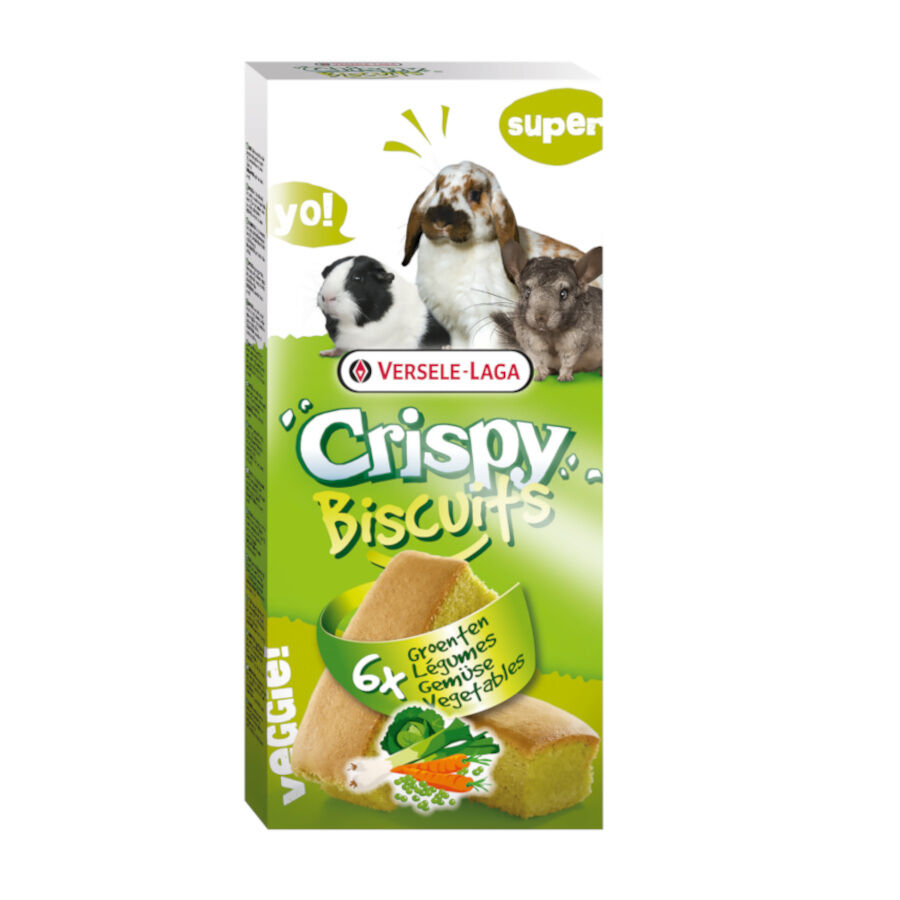 Versele Laga Crispy Bizcochos con Verduras para pequeños mamíferos thumbnail