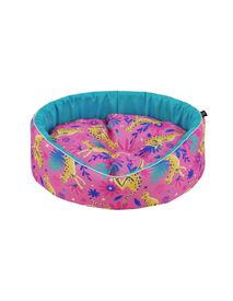 Cazo Exotic Cama Acolchada Rosa para perros y gatos