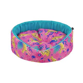 Cazo Exotic Cama Acolchada Rosa para perros y gatos