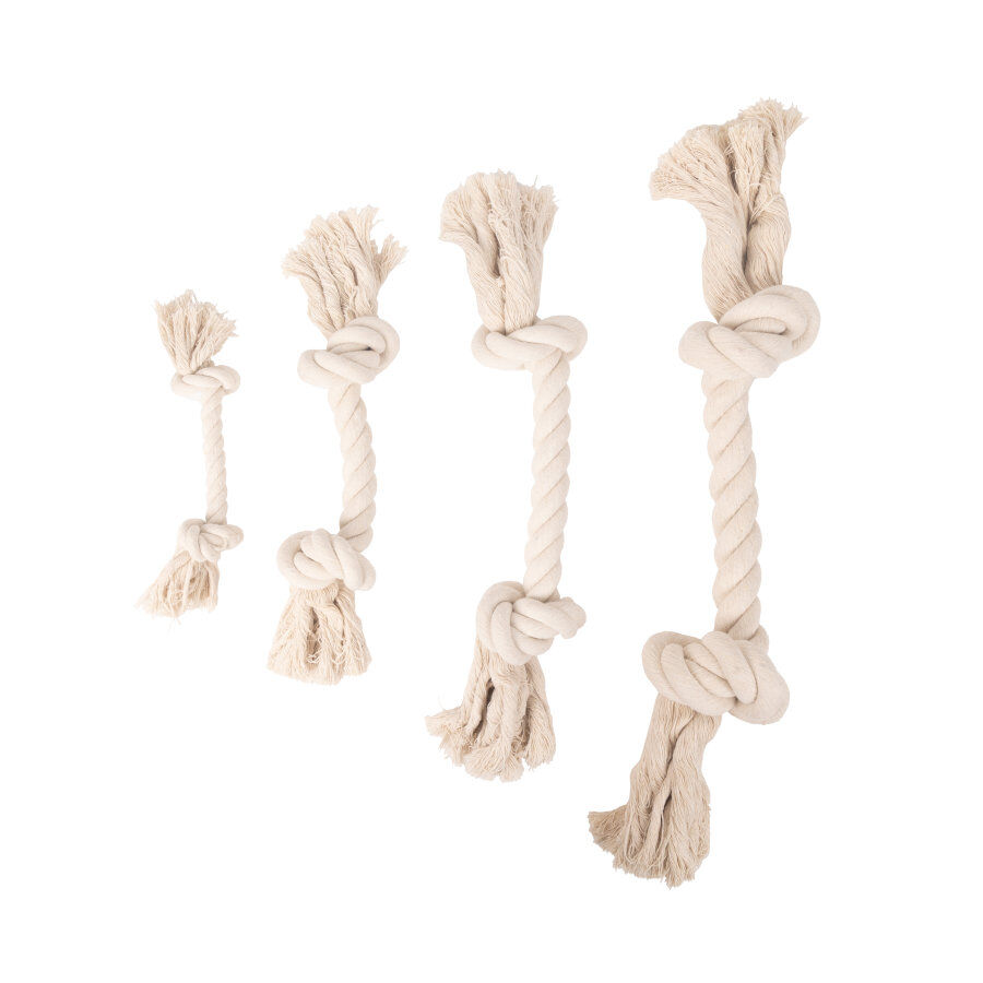Tootoy! Pull Natural Rope Bone juguete de cuerda para perros thumbnail