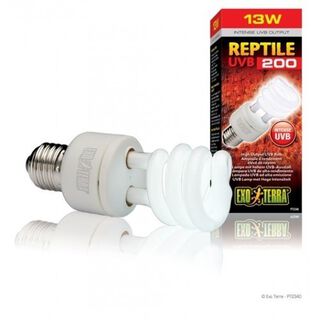 Luz ultravioleta UVB 200 para terrarios