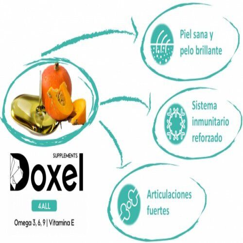 Doxel supplements original 4all aceites omega 3,6,9 natural para mascotas, , large Imagen numero 2
