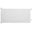 PawHut Puerta de Seguridad para Perros y Gatos Extensible 0-150 cm Puerta Retr&aacute;ctil para Mascotas Barrera para Escaleras y Pasillos Aleaci&oacute;n de Aluminio 165x10,7x85 cm Blanco, , large indicador imagen numero 1