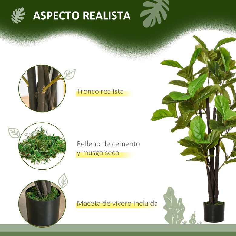 HOMCOM Ficus Artificial para jardín thumbnail
