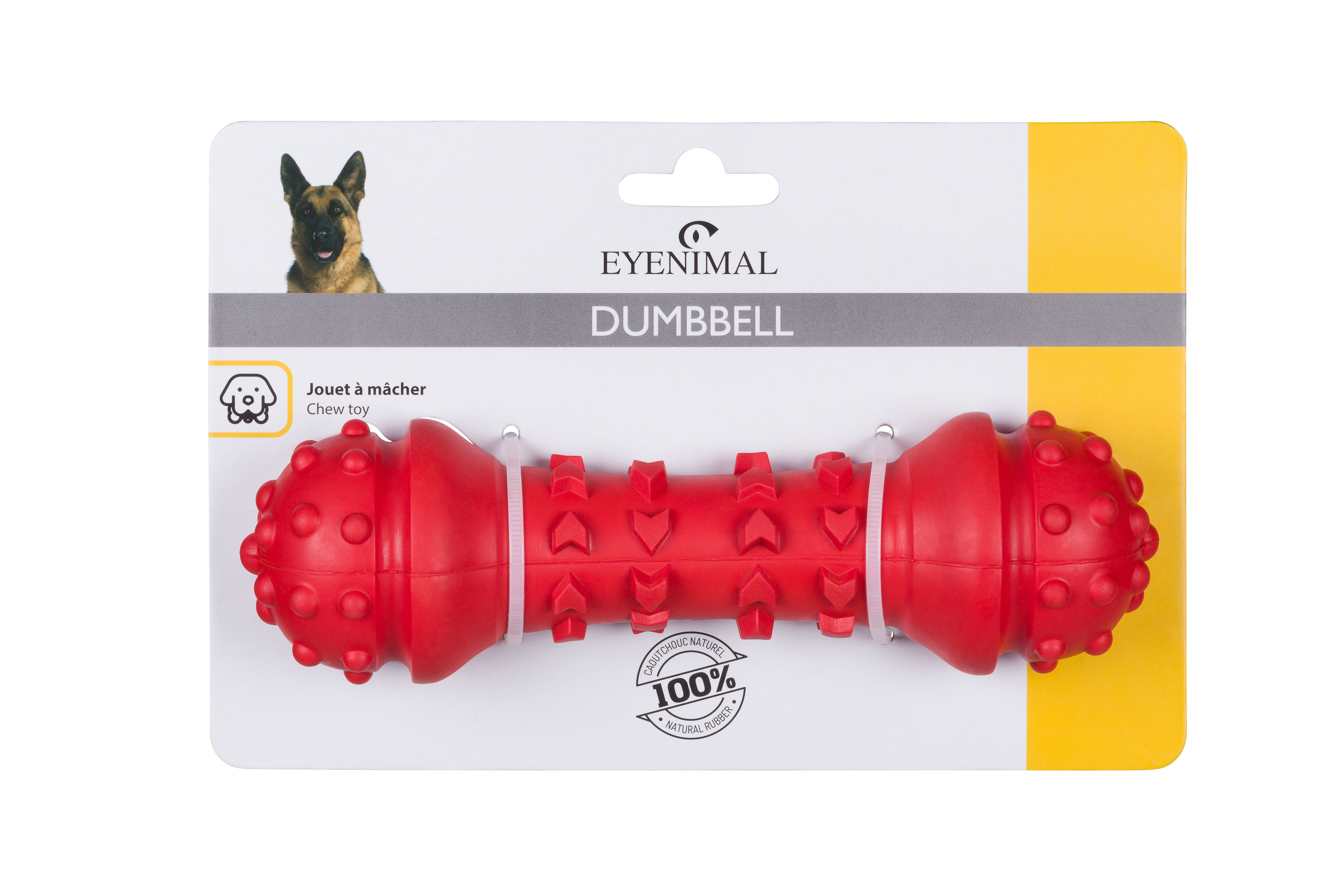 Eyenimal Mordedor de caucho rojo para Perros thumbnail