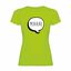 Camiseta mujer "Miaaau" color Verde, , large indicador imagen numero 1
