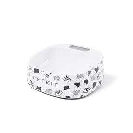Petkit bol con balanza de material abs blanco para mascotas