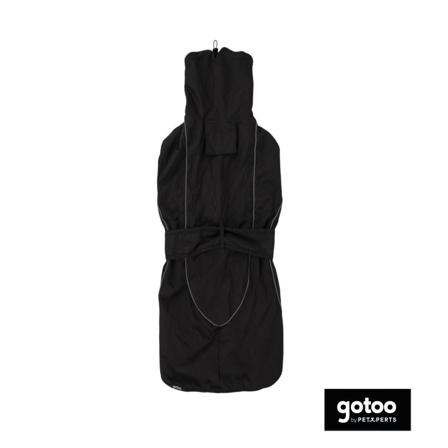 Gotoo Chaqueta Impermeable Negro para galgos, , large Imagen numero 2