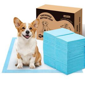 Nobleza Empapadores Perros 60x90cm Pañales Desechables para Perros, 50 Unidades Alfombra Toallas Higiénica Absorbente y Antifugas Empapadores para Mascotas,Empapadores Perros