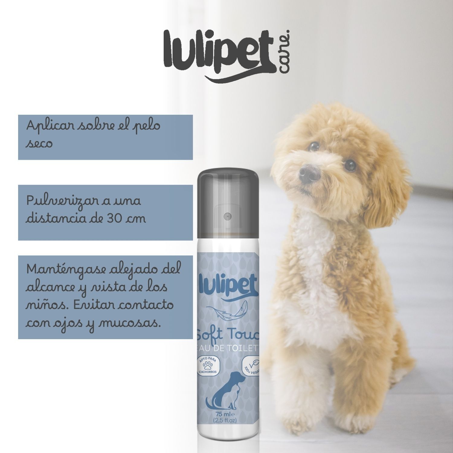 Soft Touch - Colonia olor talco fresco 75ml, , large Imagen numero 4