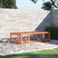 PawHut Conejera Exterior Madera Natural, , large indicador imagen numero 2