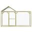 vidaXL Jaula gallinero madera impregnada pino y acero 6x1,5x2 m, , large indicador imagen numero 7