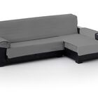 Cubre Sofa Acolchado Chaise Longue Derecho color Gris Oscuro, , large image number null