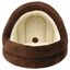 Vidaxl cama redonda marrón para gatos, , large indicador imagen numero 3